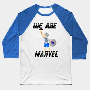 We Are Marvel Pod (Just Justin) Baseball T-Shirt